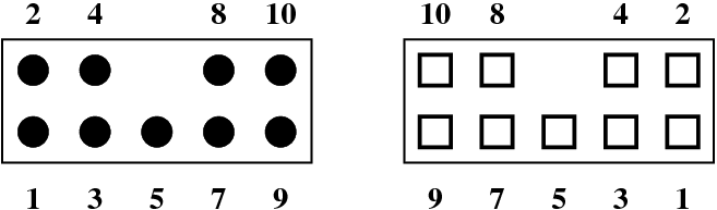 programmer and SPI pinout